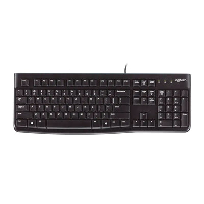 Teclado Logitech K120 Plug and Play Oficina Standard Durable - Achorao