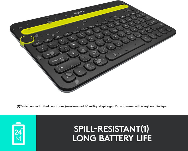 Teclado Logitech K480 Inalámbrico Multidispositivo Bluetooth - Achorao