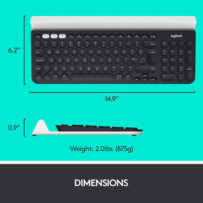 Teclado Logitech K780 Inalámbrico Multidispositivo Bluetooth - Achorao