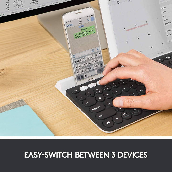 Teclado Logitech K780 Inalámbrico Multidispositivo Bluetooth - Achorao