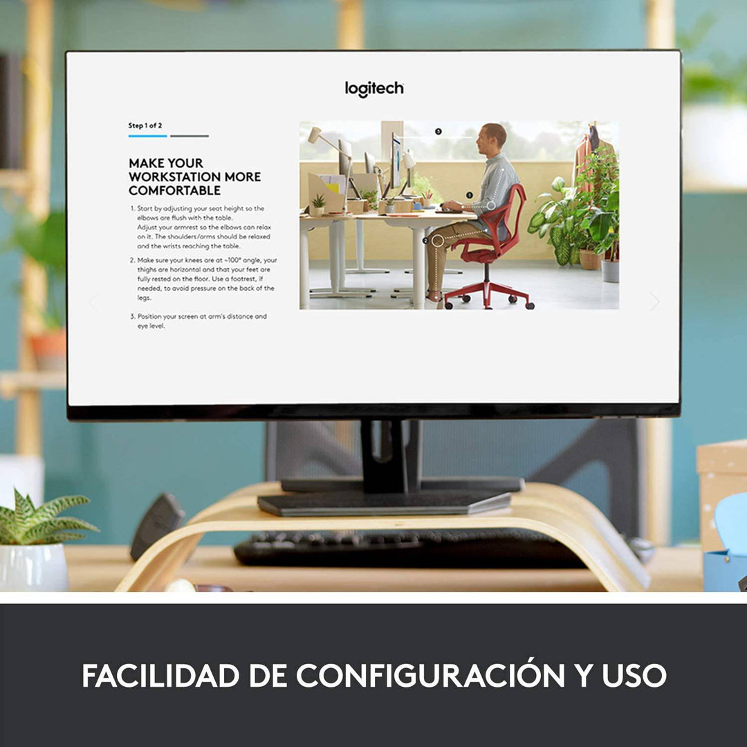 Teclado Logitech K860 ERGO Inalámbrico Ergonómico Bluetooth - Achorao