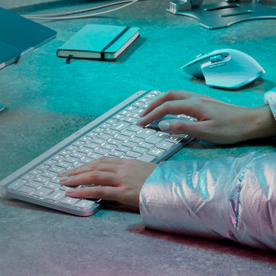 Teclado Logitech Mx keys S inalambrico iluminado bluetooth - Achorao