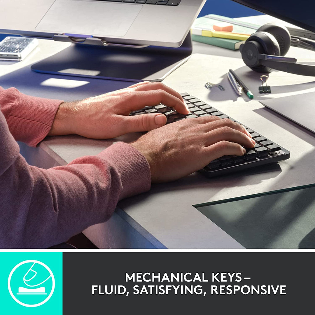 Teclado Logitech MX Mechanical Mini Carga Rápida Ecofriendly - Achorao