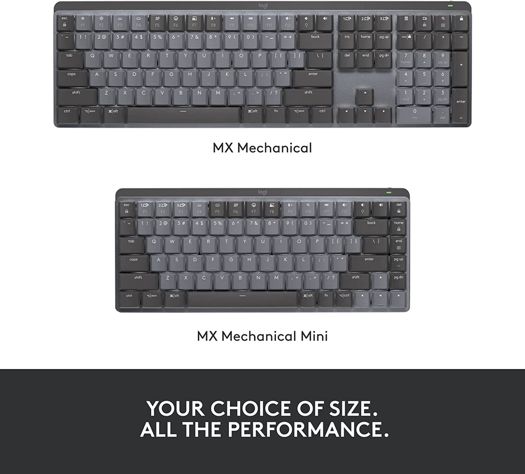 Teclado Logitech MX Mechanical Mini Carga Rápida Ecofriendly - Achorao