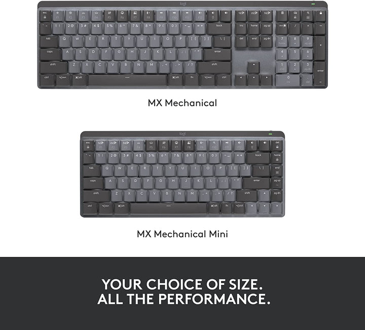Teclado Logitech MX Mechanical Mini Carga Rápida Ecofriendly - Achorao