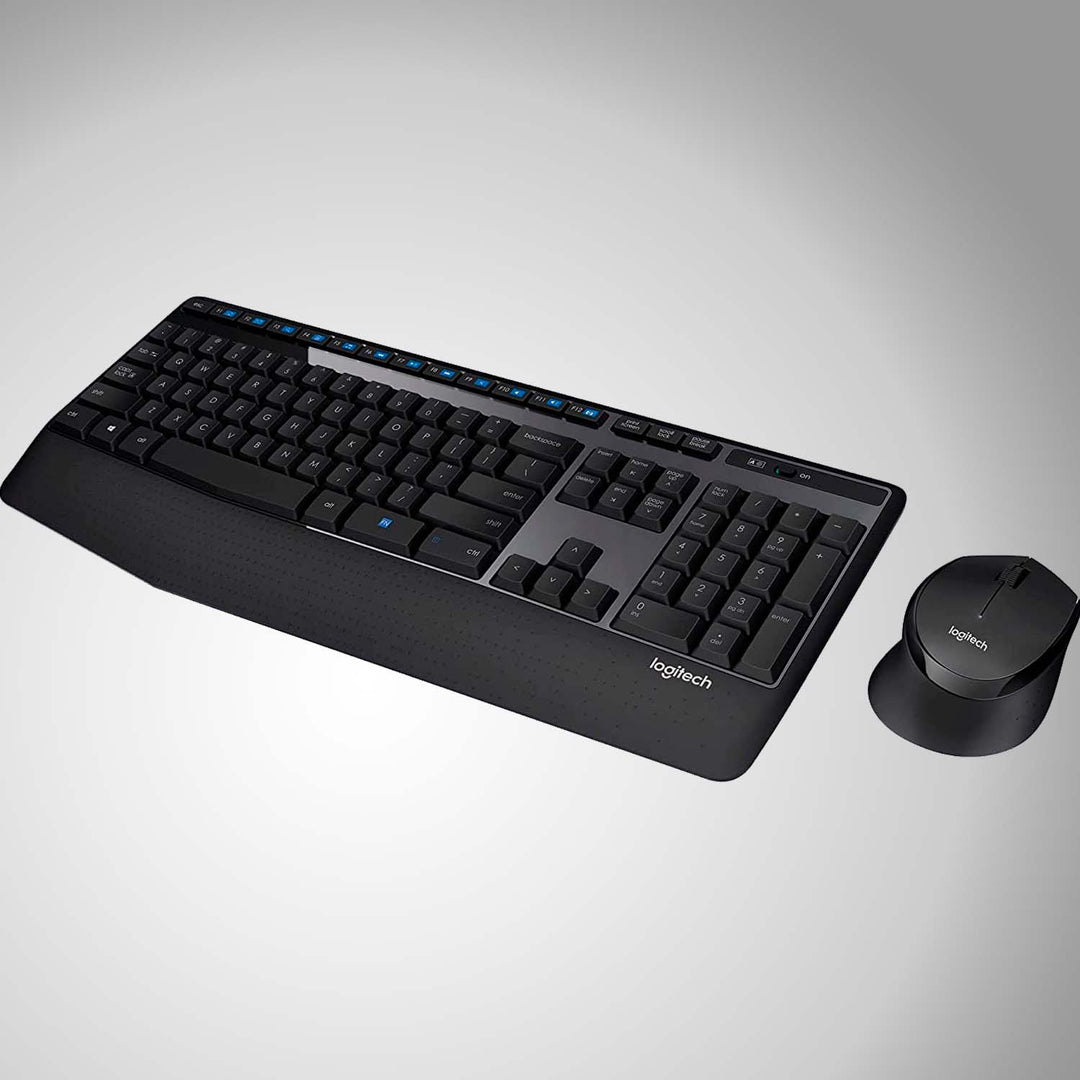 Teclado &amp; Mouse Inalámbricos MK345 Confort  Plug and Play - Achorao