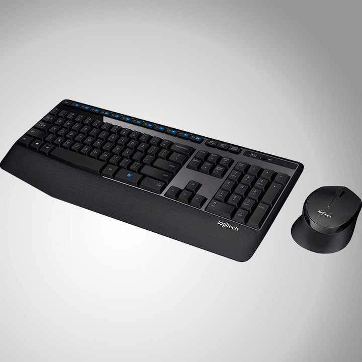 Teclado &amp; Mouse Inalámbricos MK345 Confort  Plug and Play - Achorao