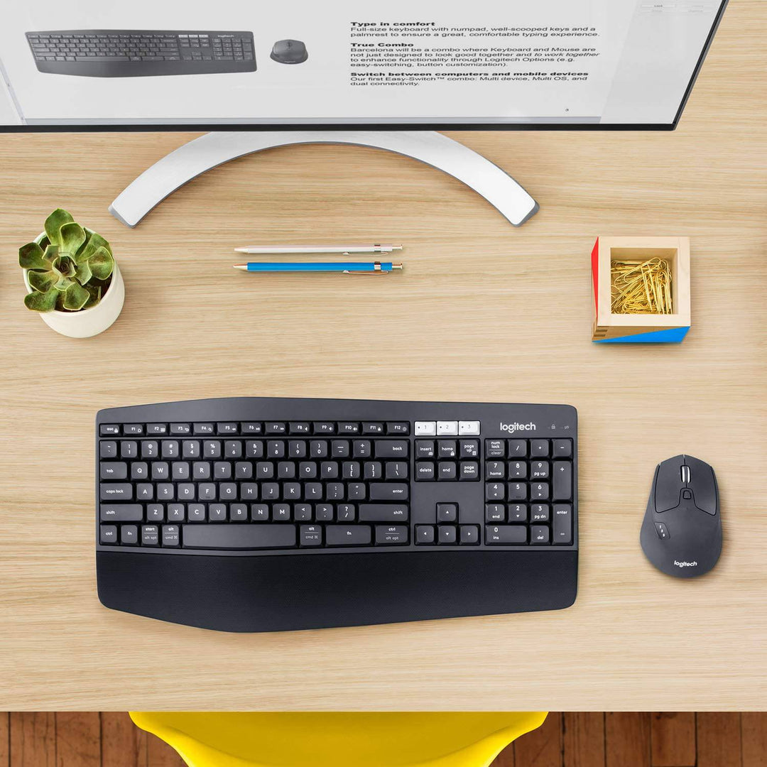 Teclado &amp; Mouse Logitech MK850 Multidispositivo Bluetooth - Achorao