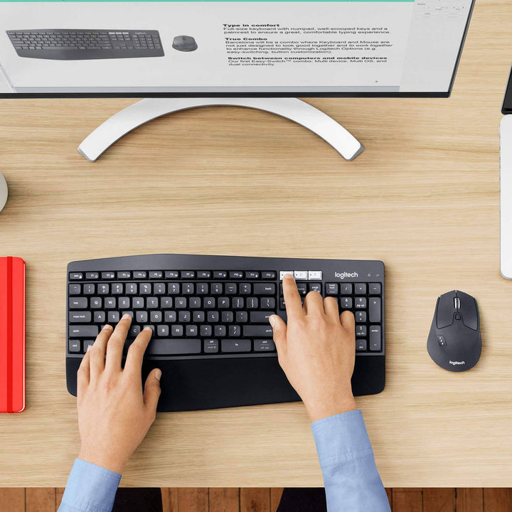 Teclado &amp; Mouse Logitech MK850 Multidispositivo Bluetooth - Achorao