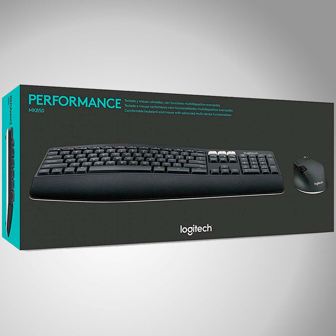 Teclado & Mouse Logitech MK850 Multidispositivo Bluetooth - Achorao