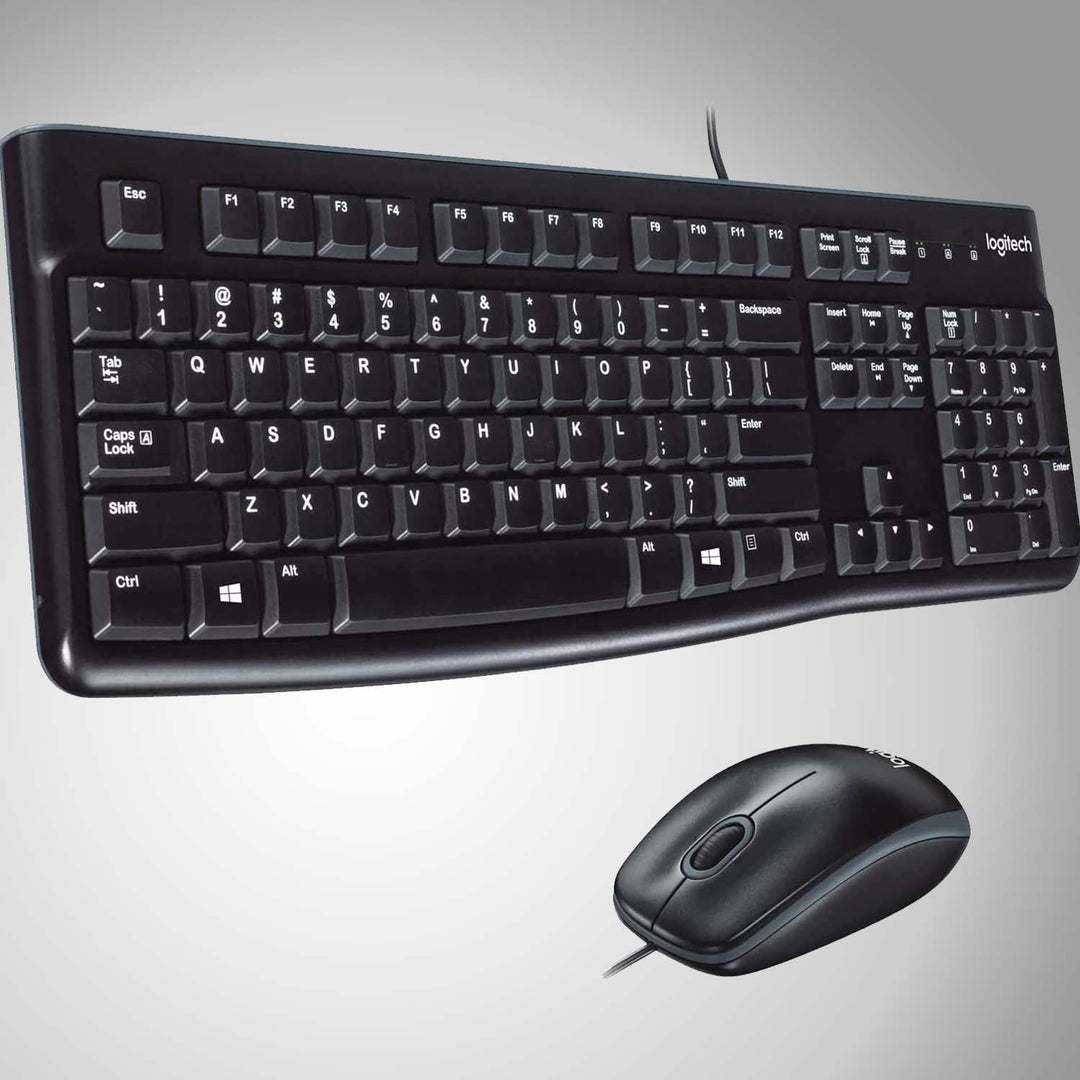 Teclado &amp; Mouse MK120 Anti salpicaduras - Achorao
