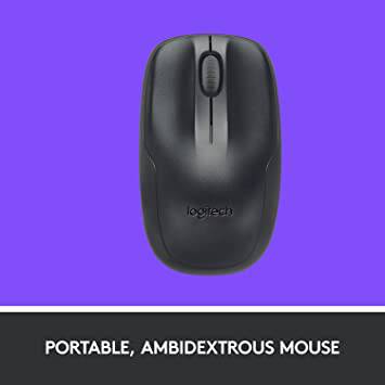 Teclado &amp; Mouse MK220 Wireless Compacto - Achorao
