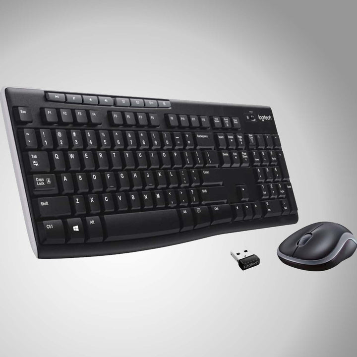 Teclado &amp; Mouse MK270 Inalámbricos Confort - Achorao