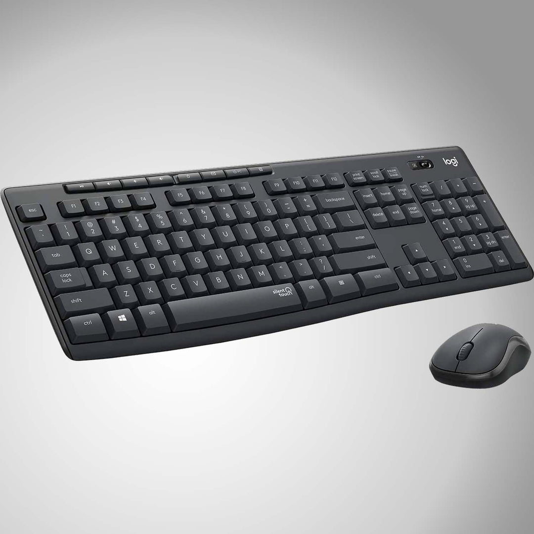 Teclado &amp; Mouse MK295 Inalámbricos Silencioso - Achorao
