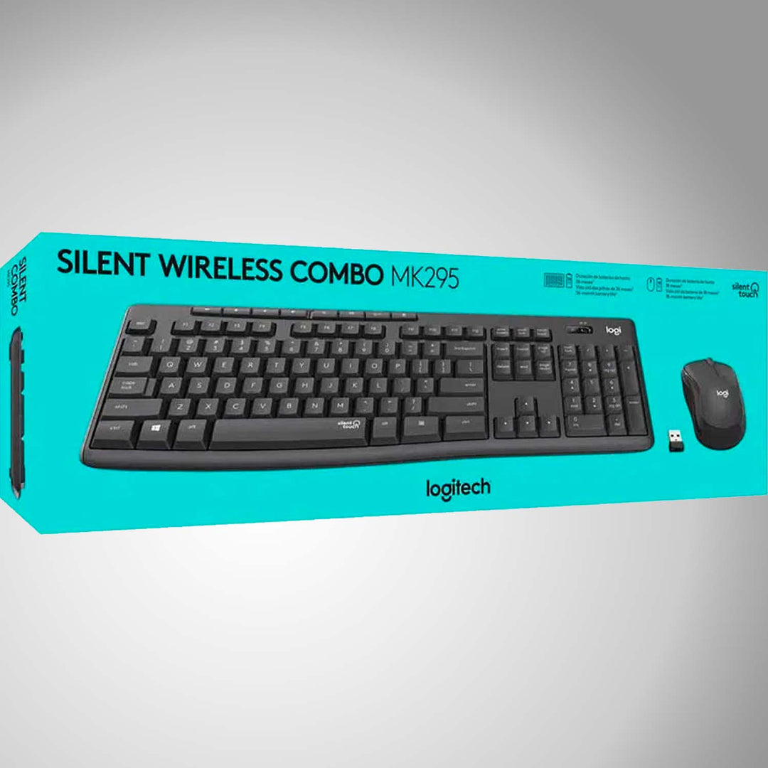 Teclado Mouse MK295 Inalámbricos Silencioso Achorao