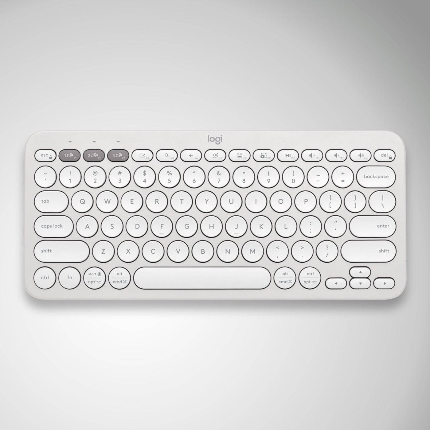 Teclado Logitech Pebble Keys 2 K380s Bluetooth Multiplataforma - Achorao