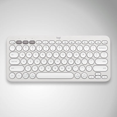 Teclado Logitech Pebble Keys 2 K380s Bluetooth Multiplataforma - Achorao