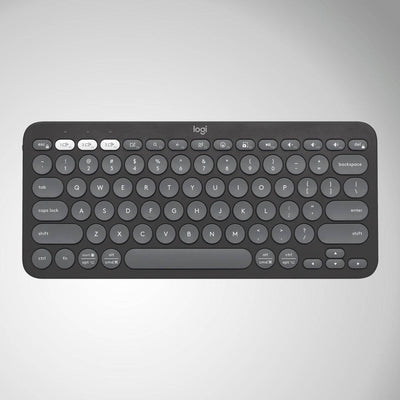 Teclado Logitech Pebble Keys 2 K380s Bluetooth Multiplataforma - Achorao