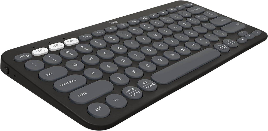 Teclado Logitech Pebble Keys 2 K380s Bluetooth Multiplataforma - Achorao