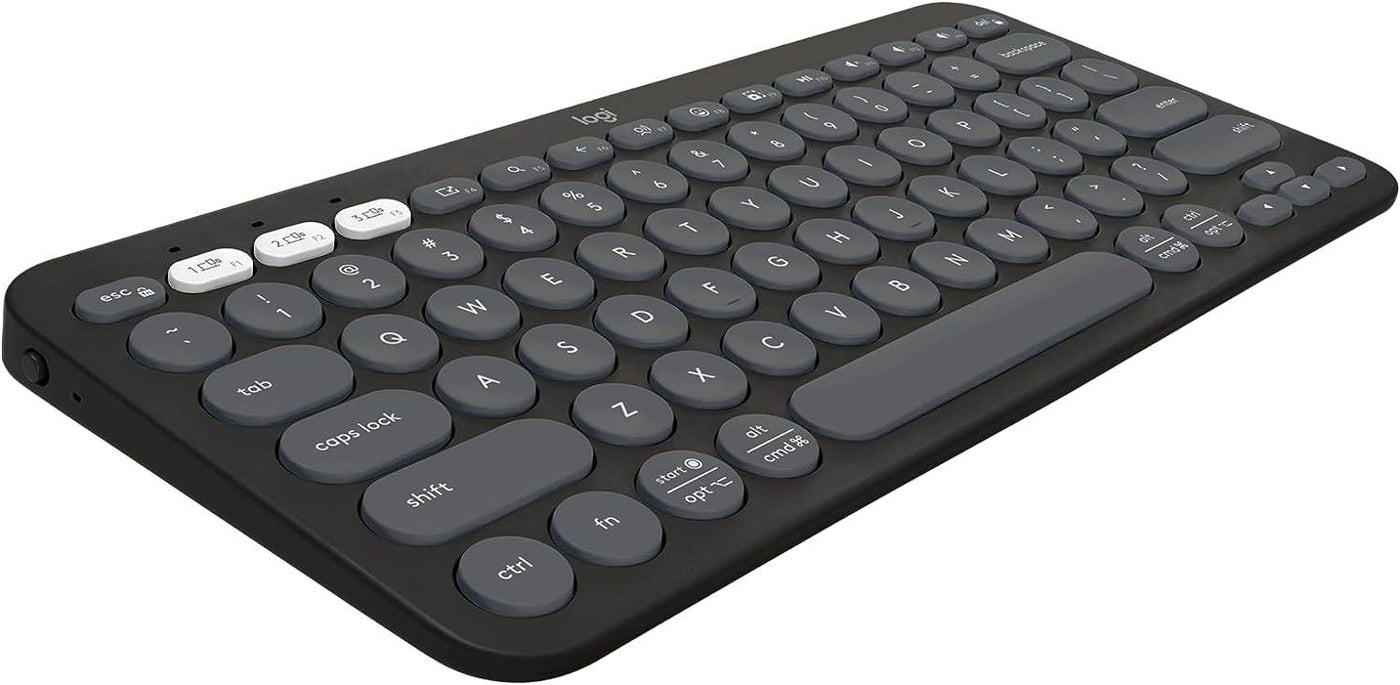 Teclado Logitech Pebble Keys 2 K380s Bluetooth Multiplataforma - Achorao