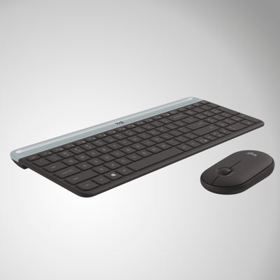 Teclado & Mouse MK470  Inalámbrico Slim 36 Meses de Batería - Achorao