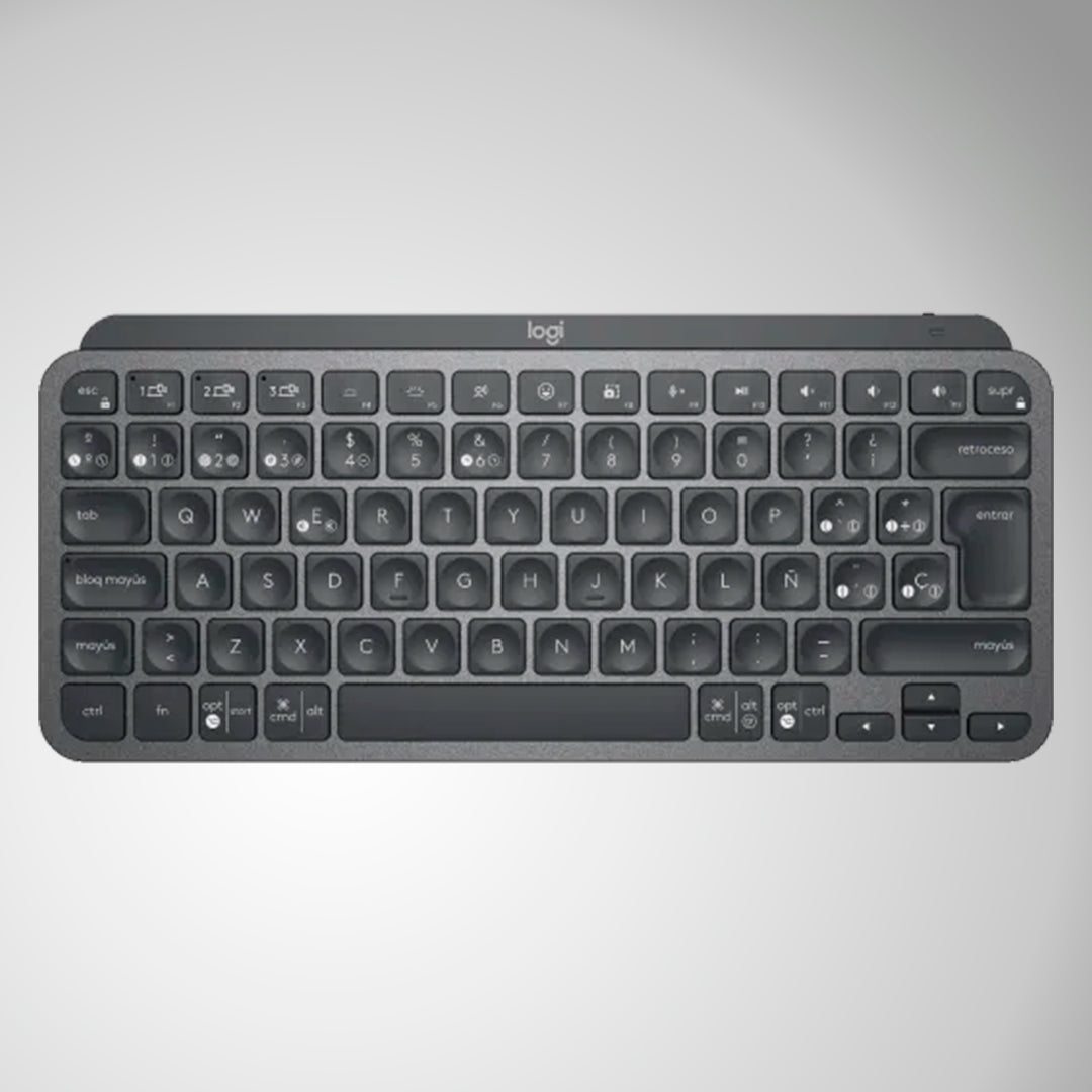 Teclado Mx Keys Mini Inalambrico Multidispositivo Bluetooth Mac / Win - Achorao