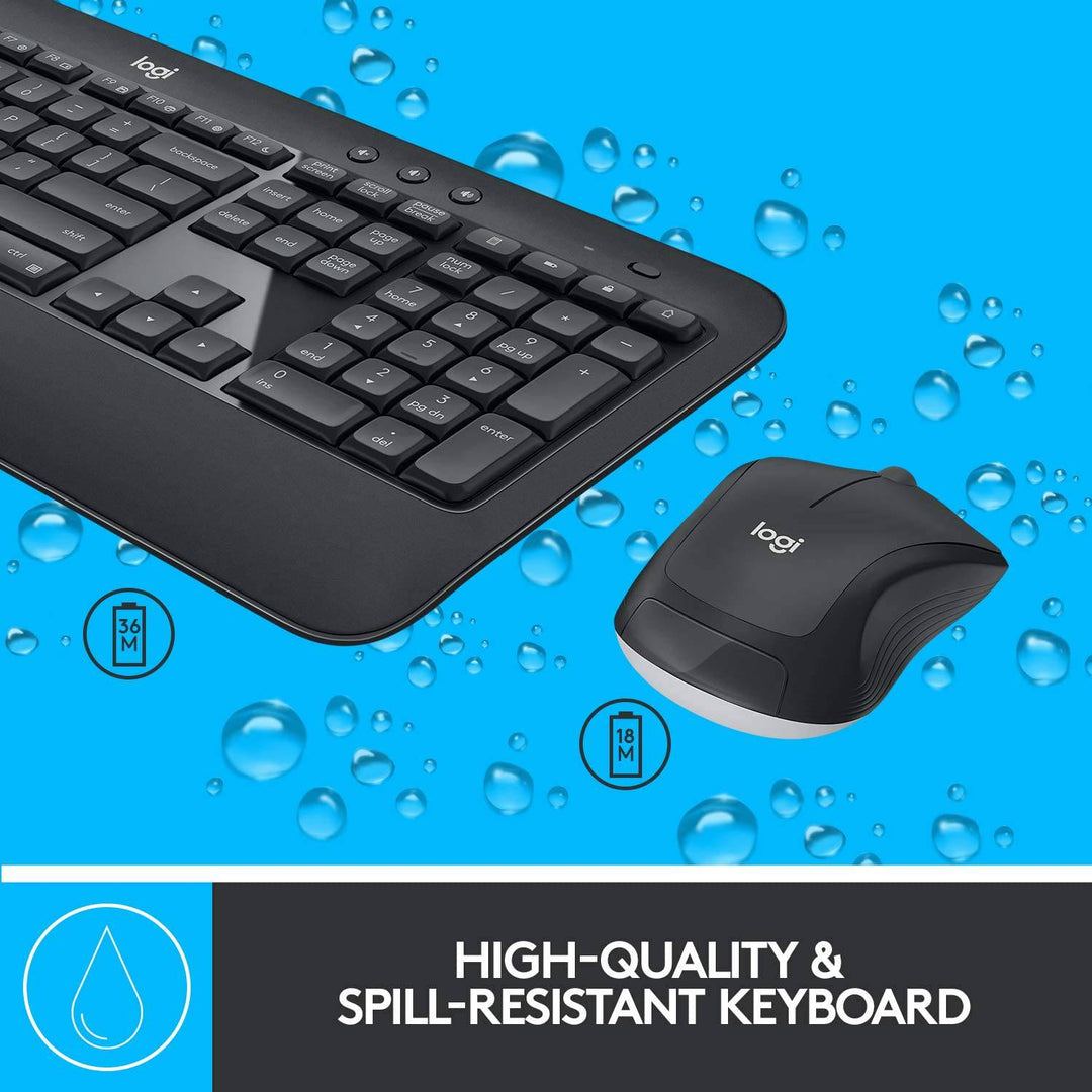 Teclado &amp; Mouse MK540 Inalámbrico USB Multimedia - Achorao