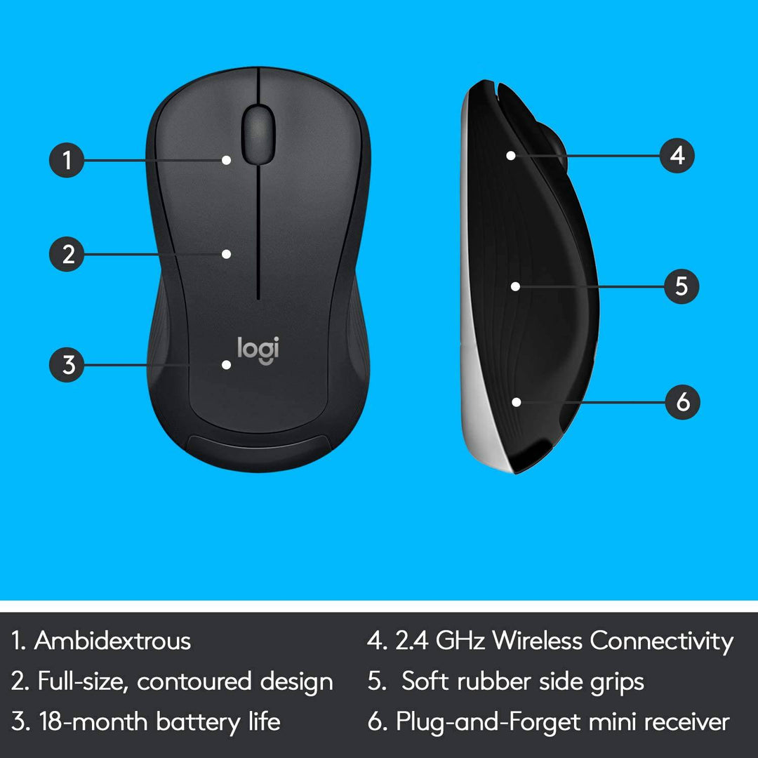 Teclado &amp; Mouse MK540 Inalámbrico USB Multimedia - Achorao