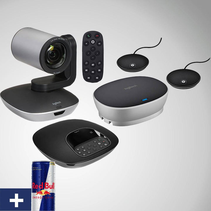 Cámara Logitech B2B Group Bundle Conferencecam Black - Achorao