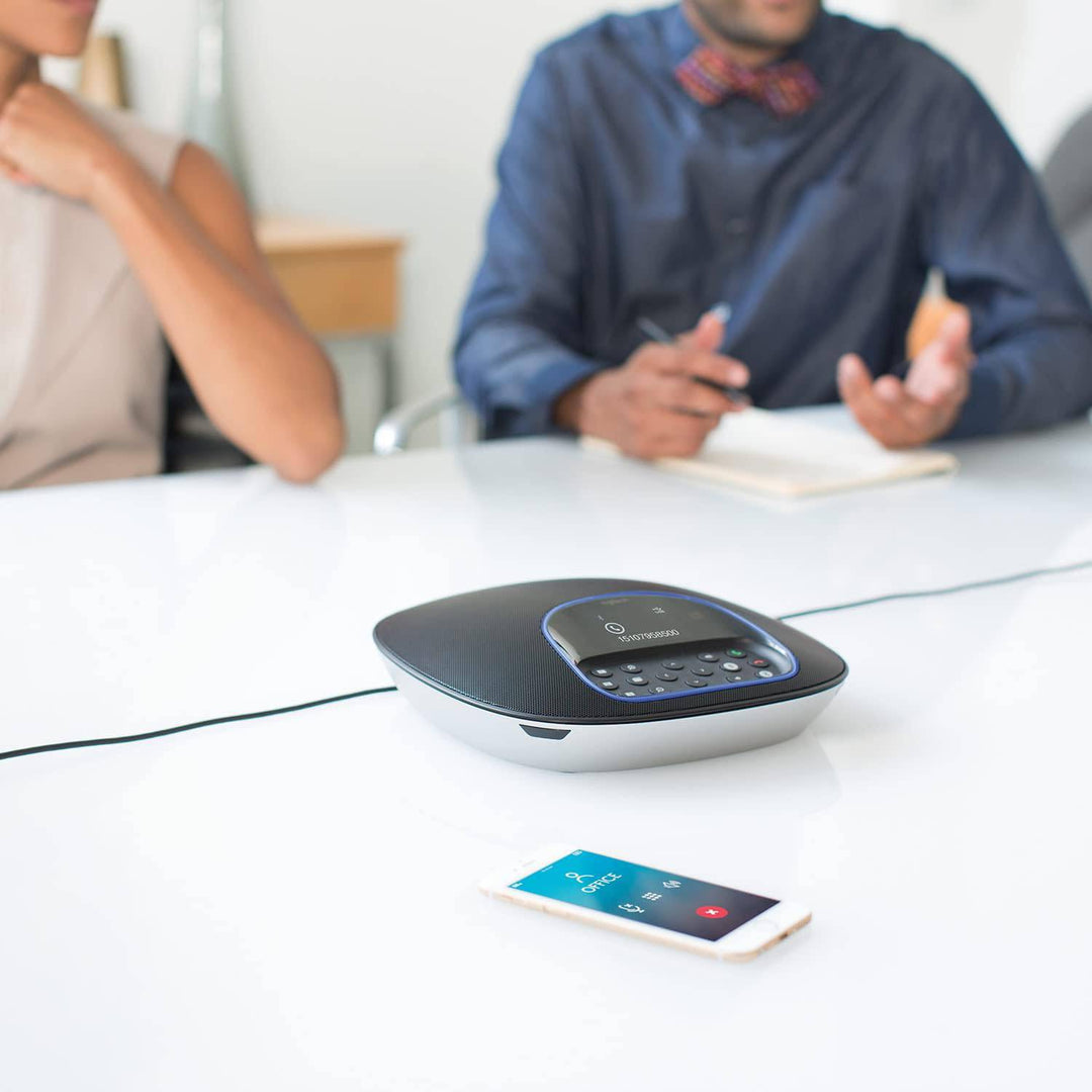 Cámara Logitech B2B Group Bundle Conferencecam Black - Achorao