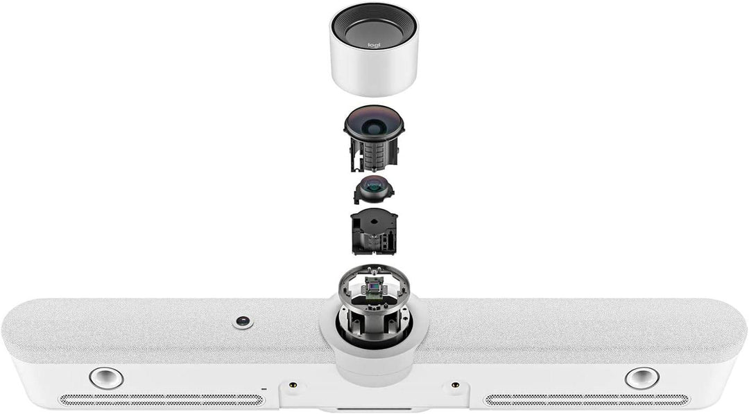 Cámara Logitech B2B Rally Bar 4K Medium Room USB White - Achorao