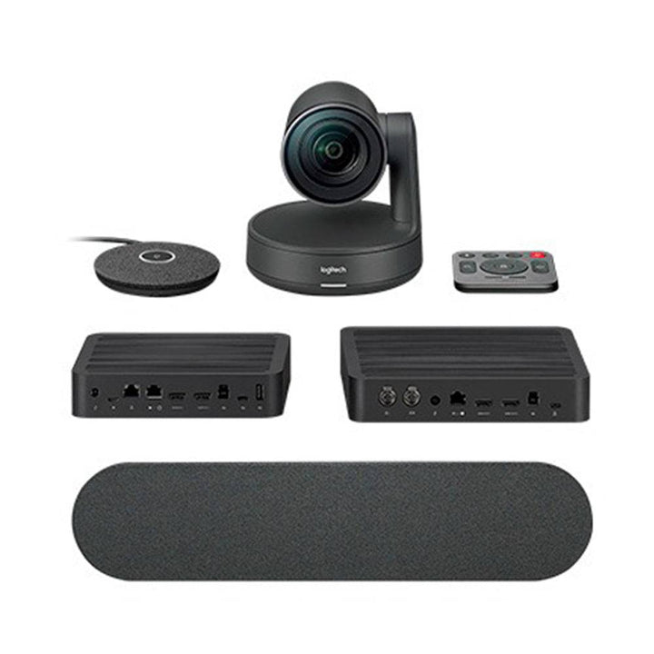 Cámara Logitech B2B Rally Kit Bundle ConferenceCam (1 SPK -1 MIC) BLACK - Achorao