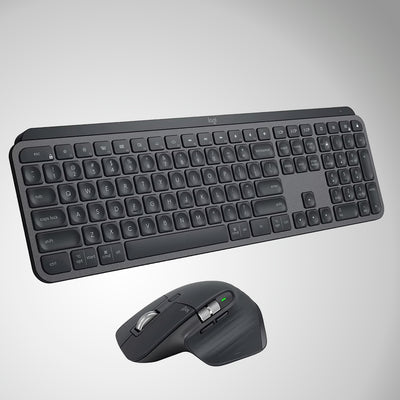 Teclado Logitech Mx Keys + mouse B2B MX Master 3s GRAPHITE (2 AÑOS DE GARANTÍA) - Achorao