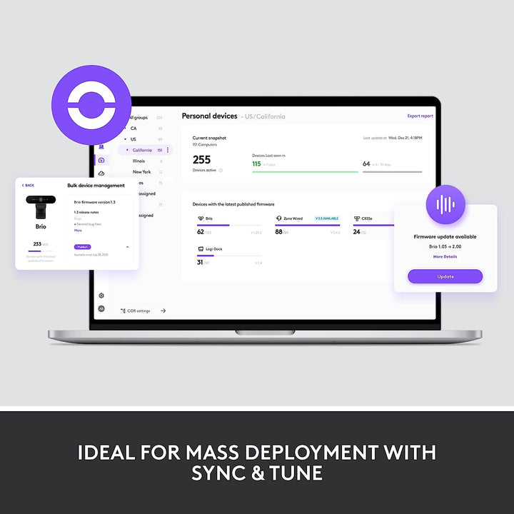 Docking Station Logitech B2B Certificación Microsfot Teams - Achorao