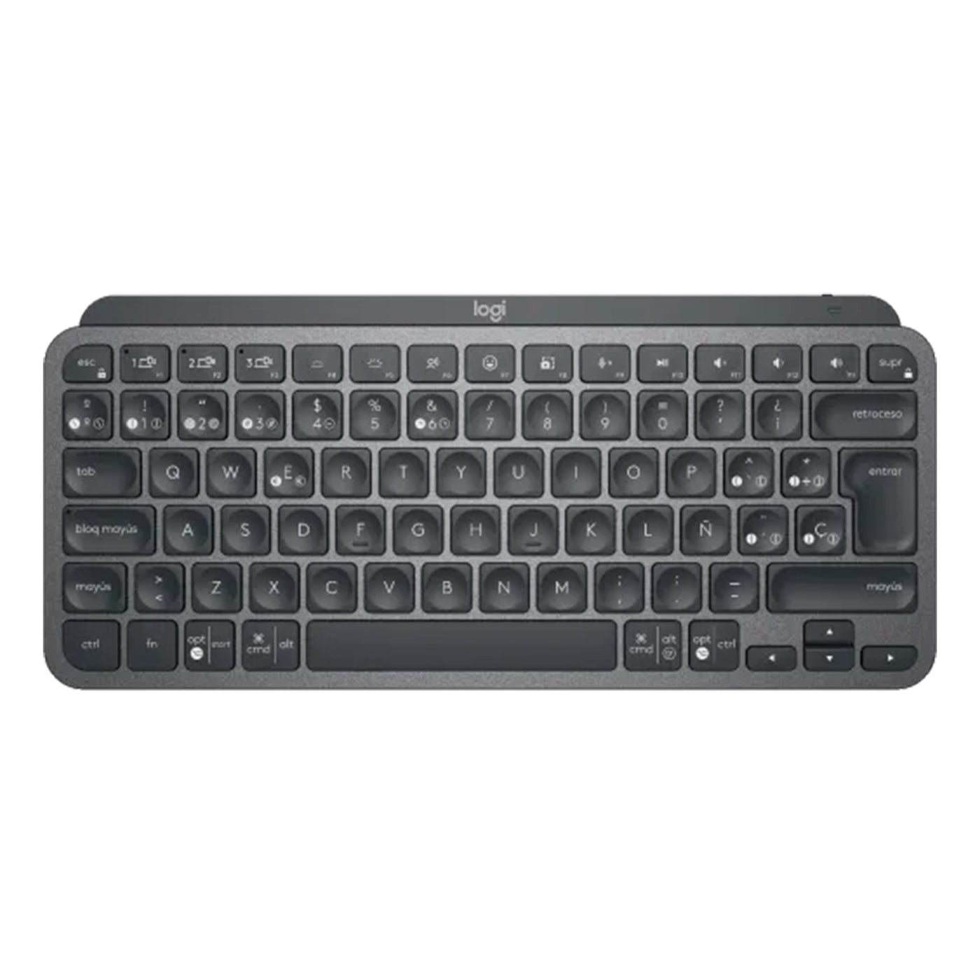 Teclado Logitech B2B MX KEYS mini multi device BT graphite (GARANTÍA 2 AÑOS) - Achorao