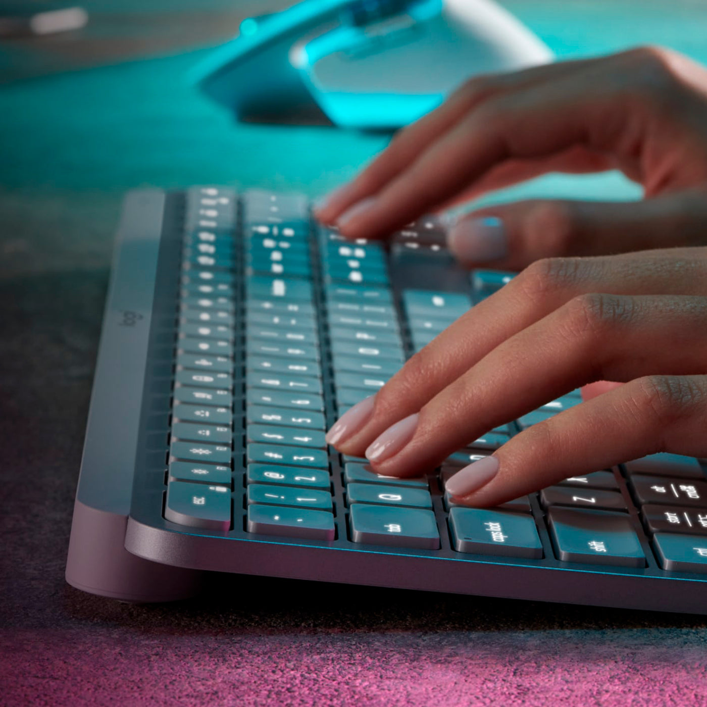 Teclado Logitech B2B MX KEYS mini multi device BT graphite (GARANTÍA 2 AÑOS) - Achorao