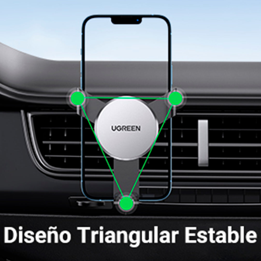Soporte para teléfono UFREEN con ventilación de aire con accionamiento LP130 - Achorao