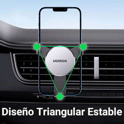 Soporte para teléfono UFREEN con ventilación de aire con accionamiento LP130 - Achorao