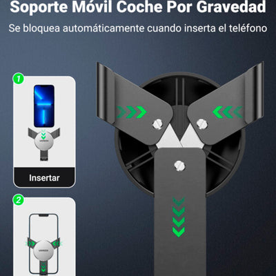 Soporte para teléfono UFREEN con ventilación de aire con accionamiento LP130 - Achorao