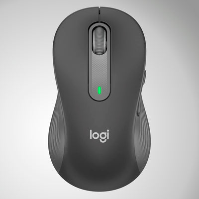 Mouse Logitech Signature M650L Left Inalámbrico Bolt negro DEMO - Achorao