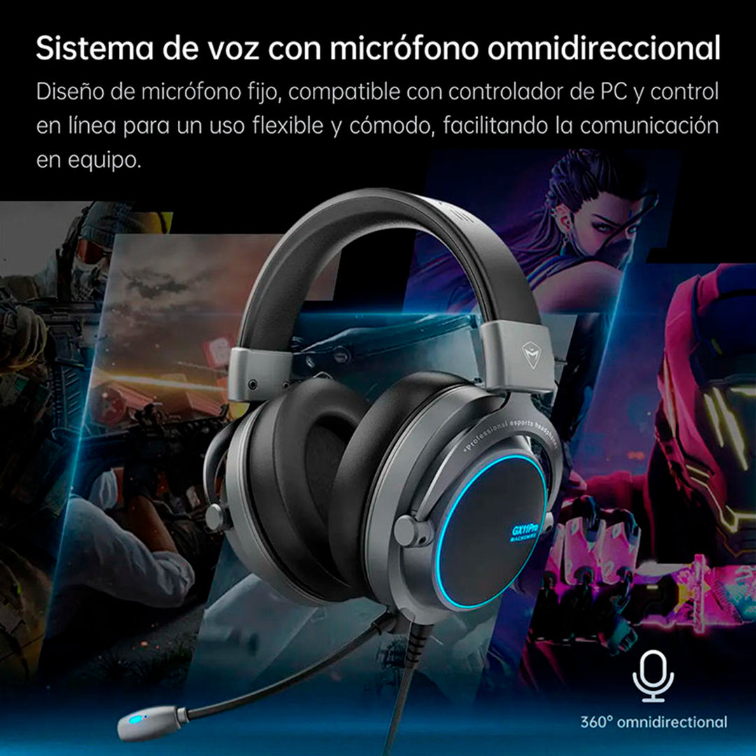 Audifonos gamer Machenike GX11 PRO