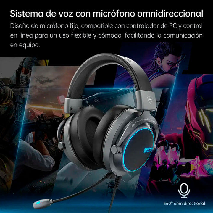 Audifonos gamer Machenike GX11 PRO