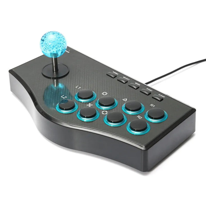 Joystick Arcade Mando USB 4 en 1 Nygacn para Android, PC, Smart TV, PS2, PS3 DEMO
