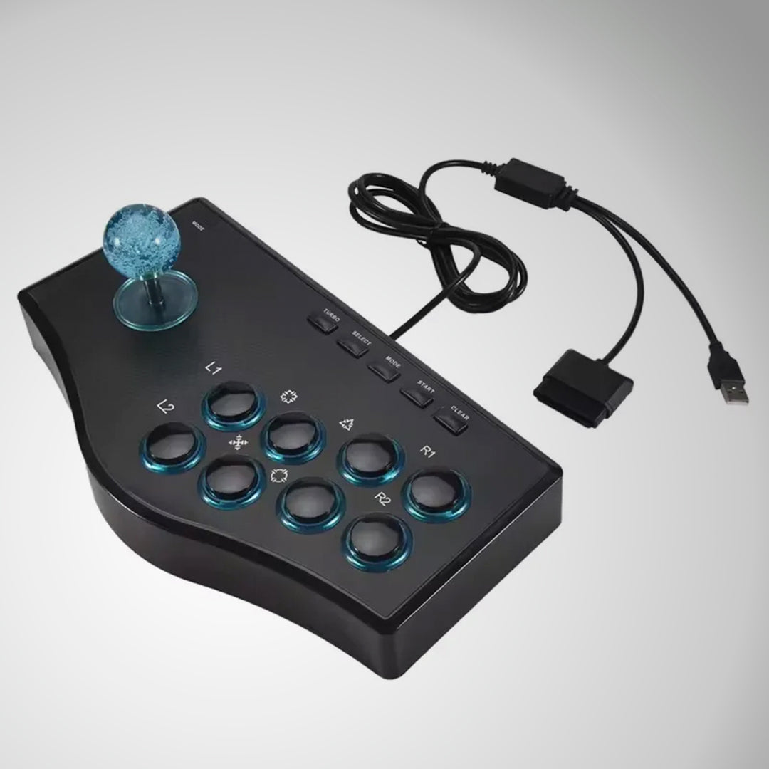 Joystick Arcade Mando USB 4 en 1 Nygacn para Android, PC, Smart TV, PS2, PS3 DEMO