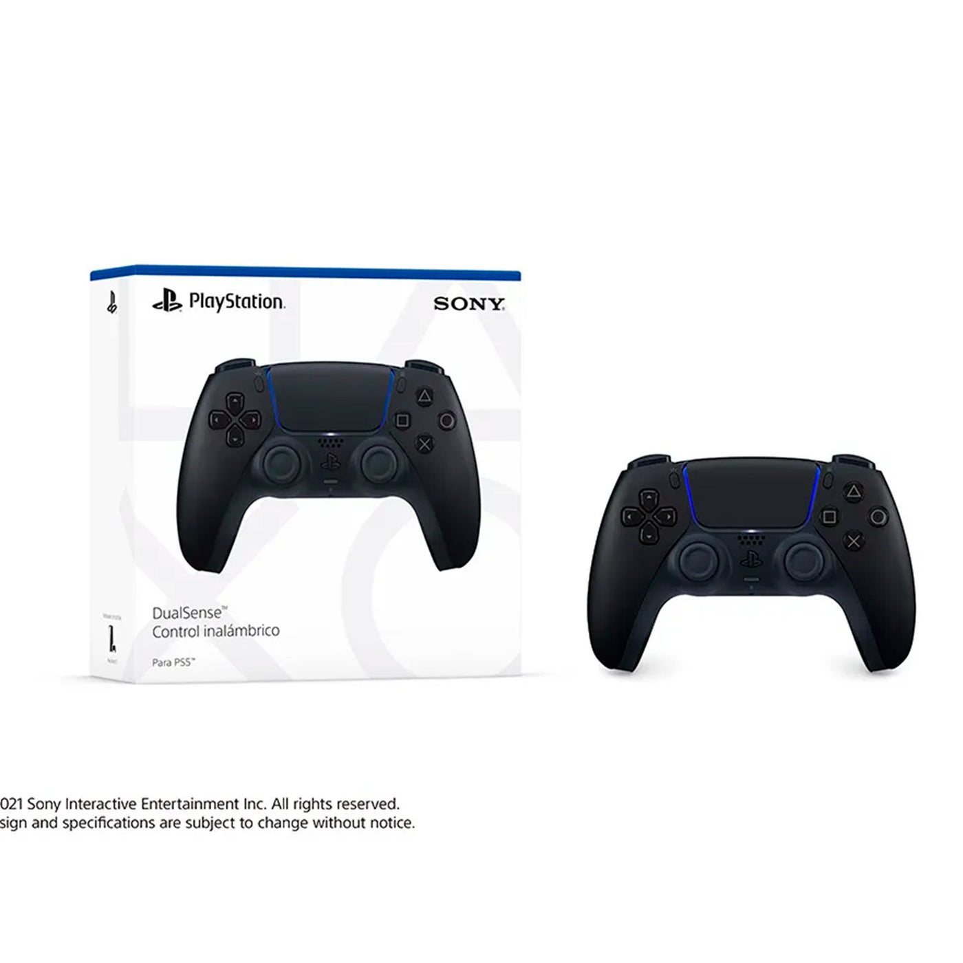 Control PLAYSTATION PS5 DualSense Black Amer - Achorao