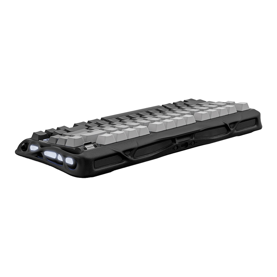 Teclado gamer GravarStar Mercury K1 Inalambrico Ingles Gradient Black - Achorao