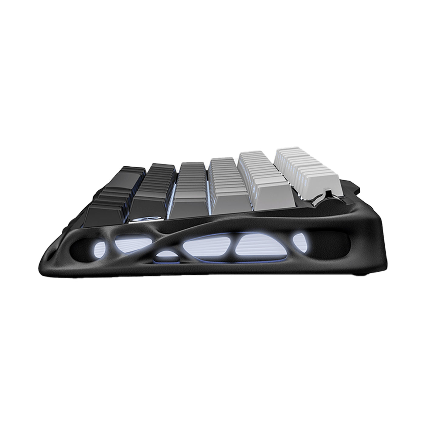 Teclado gamer GravarStar Mercury K1 Inalambrico Ingles Gradient Black - Achorao