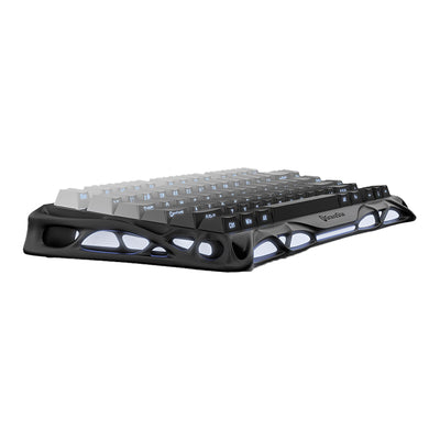 Teclado gamer GravarStar Mercury K1 Inalambrico Ingles Gradient Black - Achorao