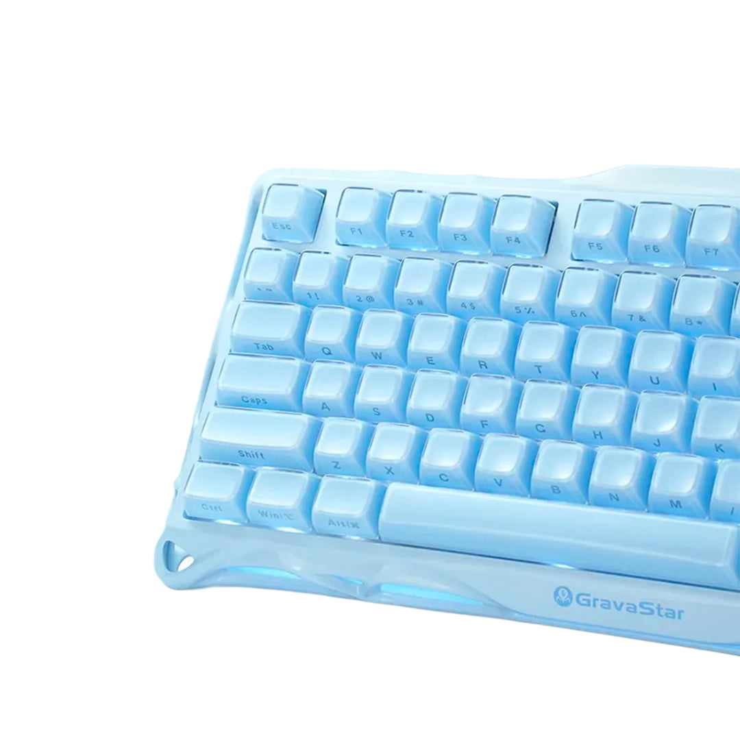 Teclado mecánico gamer Gravastar Mercury K1, inalámbrico, layout inglés - Achorao