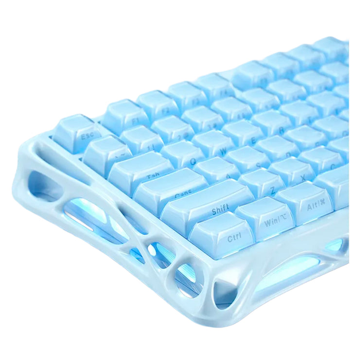 Teclado mecánico gamer Gravastar Mercury K1, inalámbrico, layout inglés - Achorao
